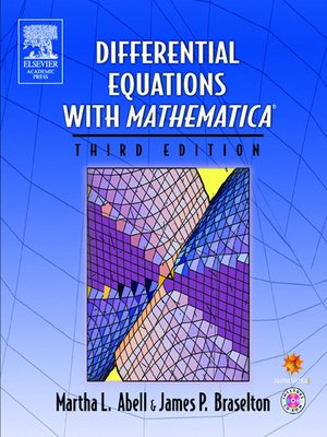 cover image of Differential Equations with Mathematica